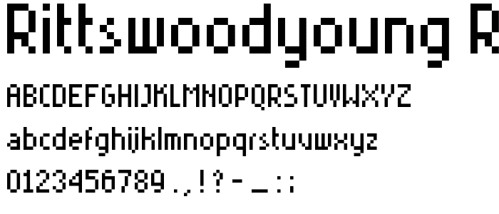 RittswoodYoung Regular font
